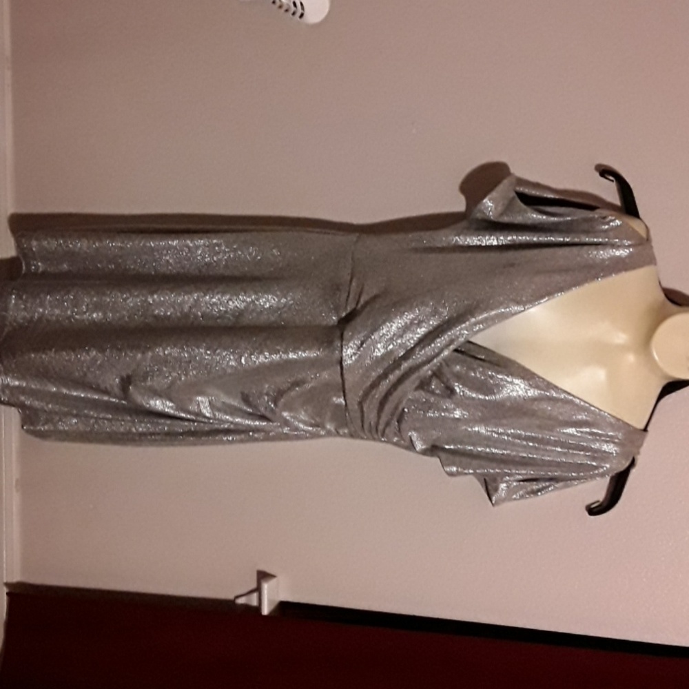 Metallica silver  dress